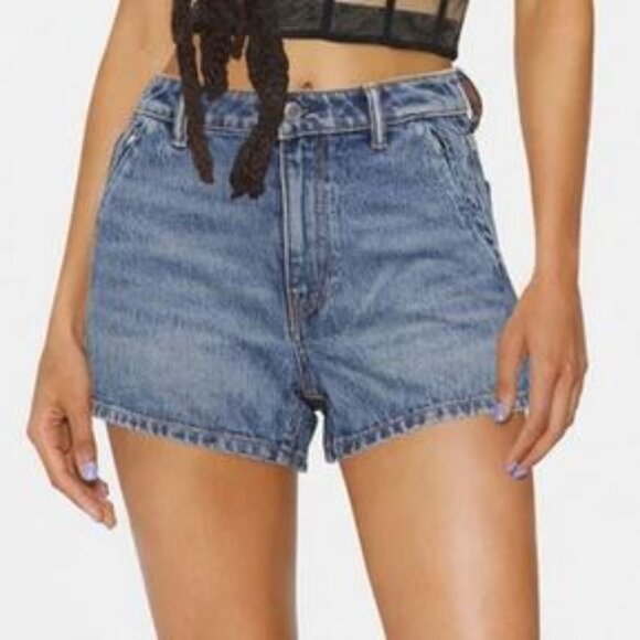 *NEW Alexander Wang Shorty High Rise Shorts Size 23 - Picture 1 of 9
